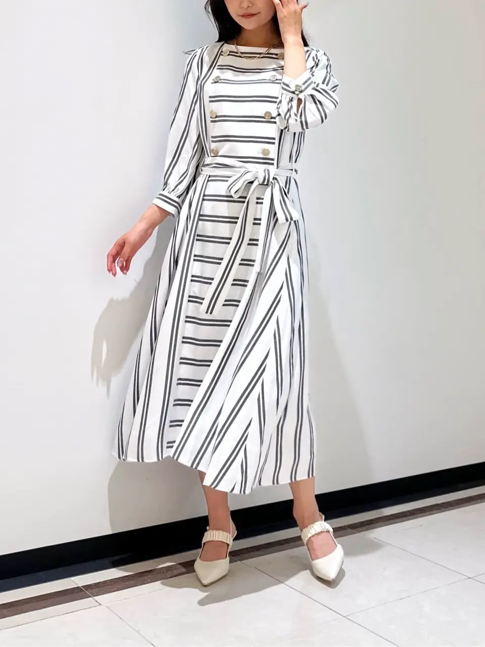 GRACE CONTINENTAL MORITA AI コーディネート画像