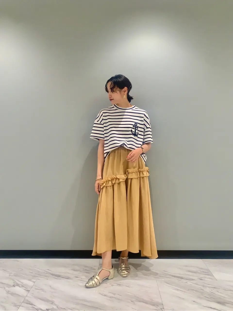 GRACE CONTINENTAL haruka iwasaki コーディネート画像