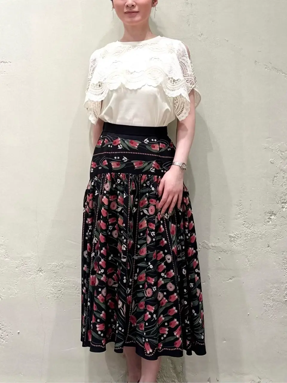 GRACE CONTINENTAL Kogane. コーディネート画像