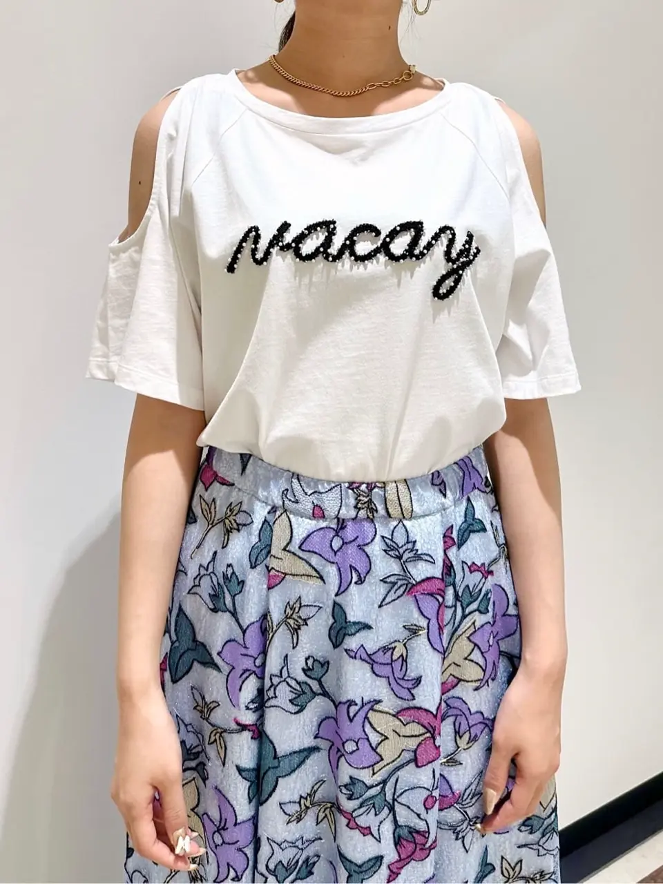 GRACE CONTINENTAL MORITA AI コーディネート画像