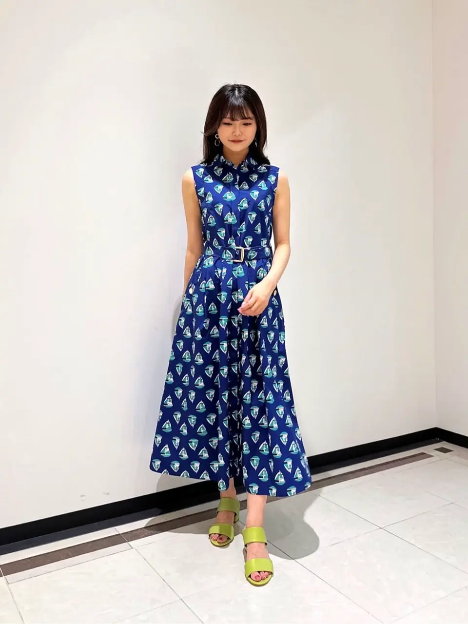 GRACE CONTINENTAL MORITA AI コーディネート画像