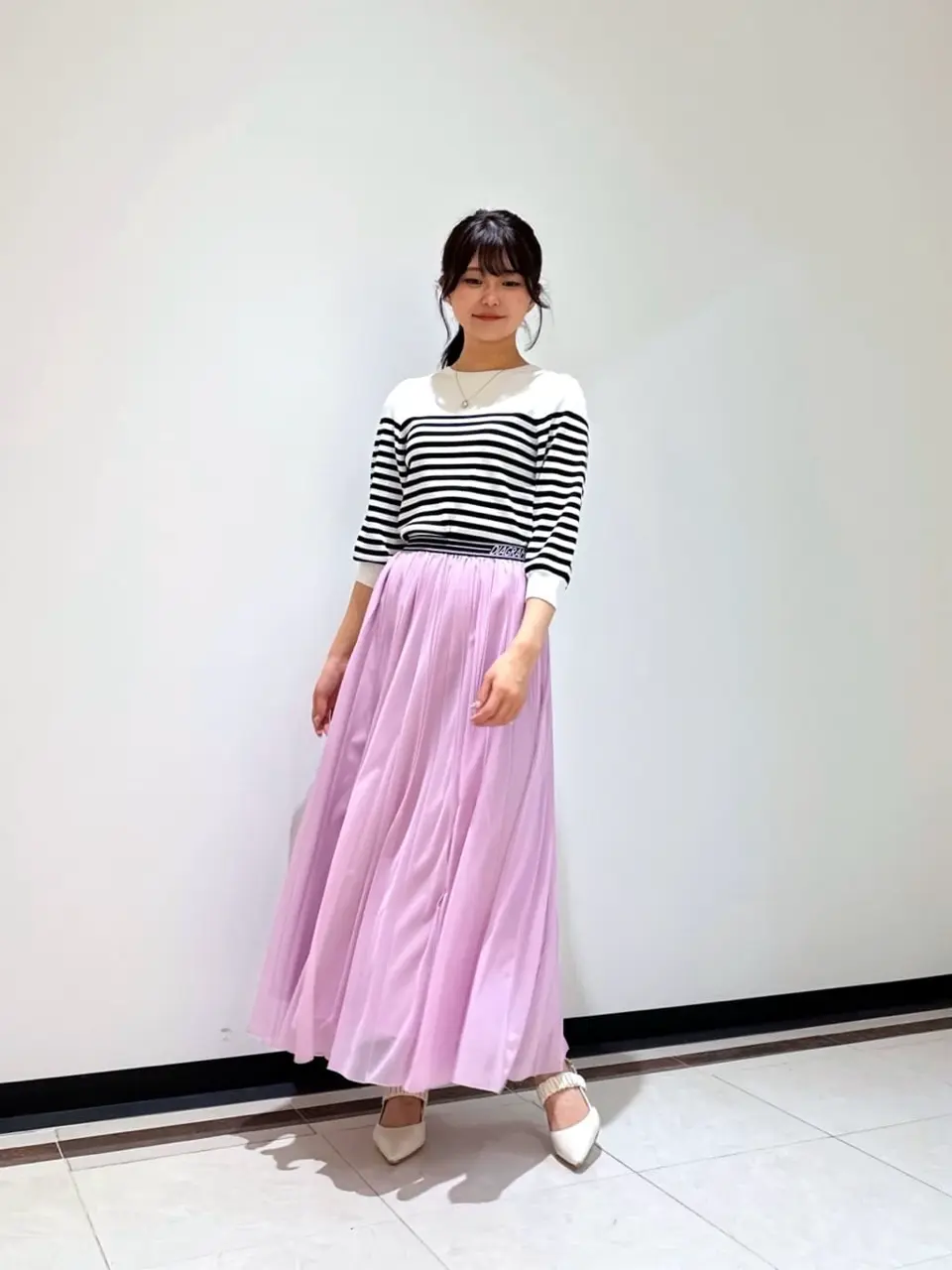 GRACE CONTINENTAL MORITA AI コーディネート画像