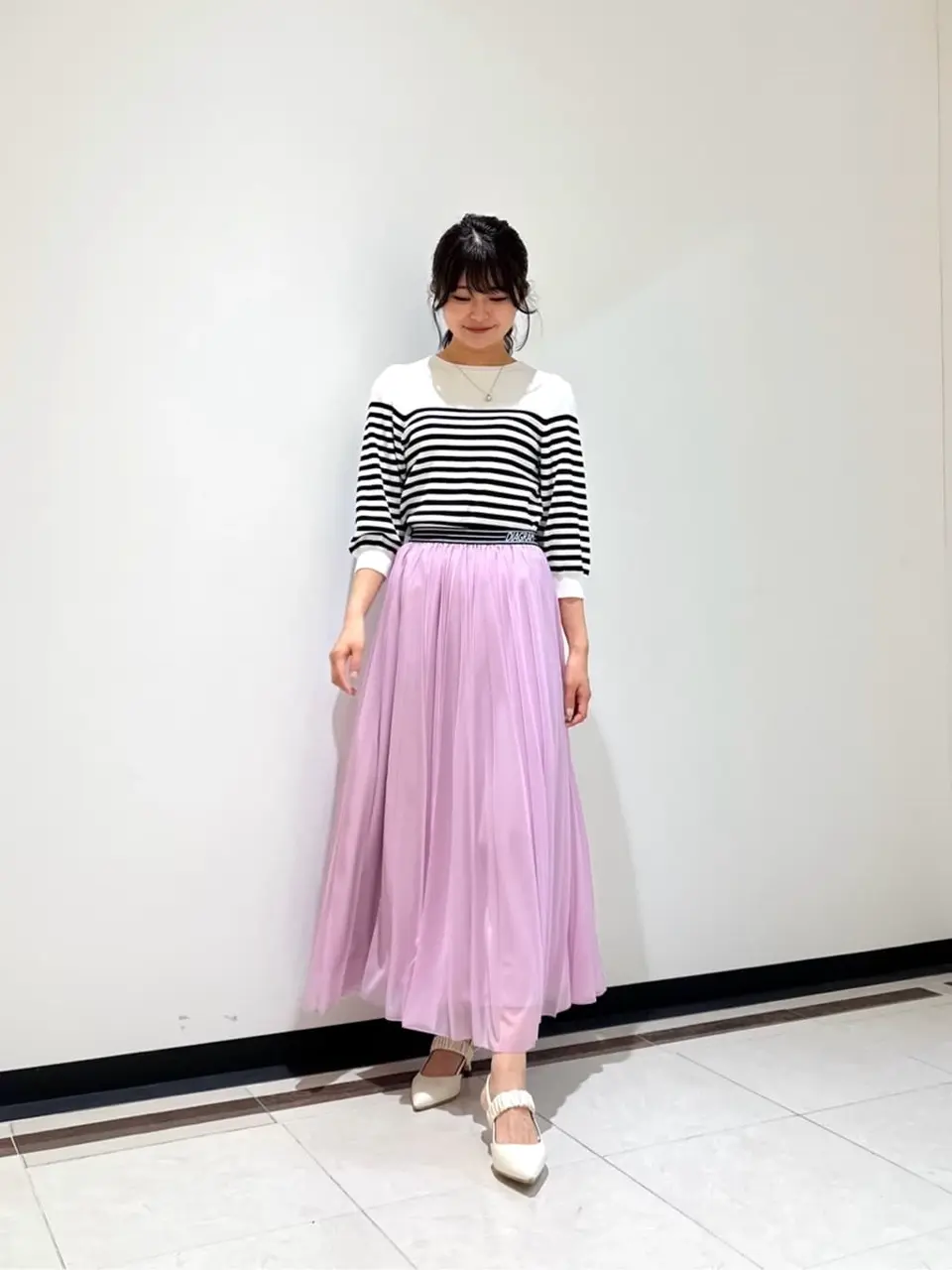 GRACE CONTINENTAL MORITA AI コーディネート画像