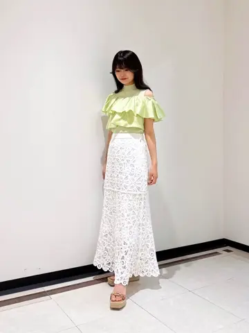 GRACE CONTINENTAL MORITA AI コーディネート画像