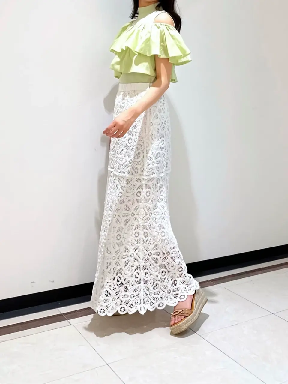 GRACE CONTINENTAL MORITA AI コーディネート画像