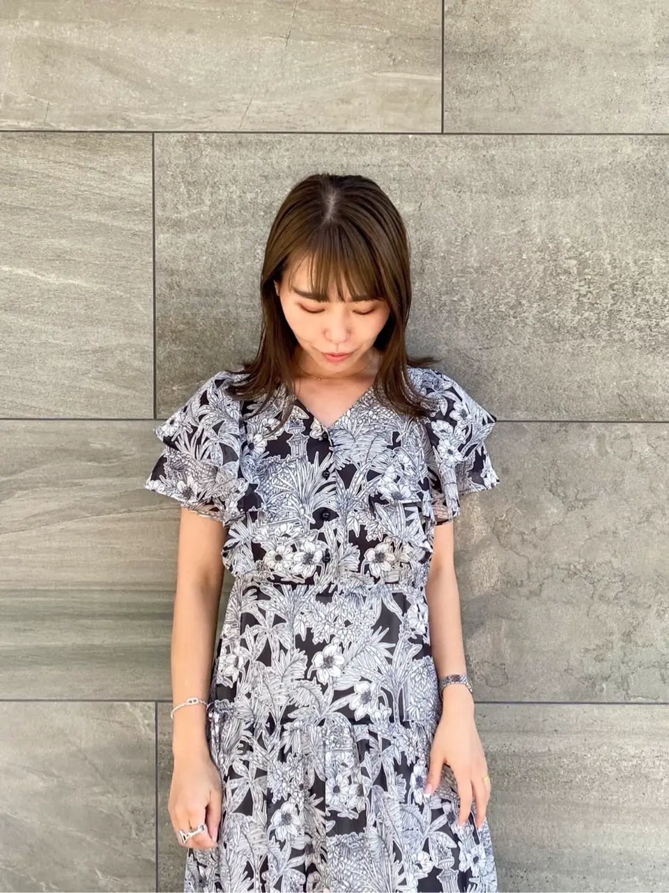 GRACE CONTINENTAL 古川温子 コーディネート画像