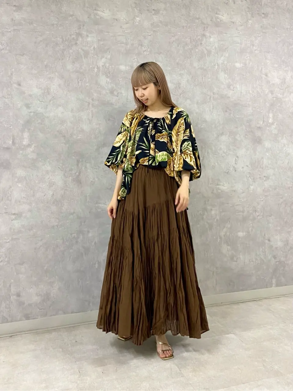 GRACE CONTINENTAL Abe コーディネート画像