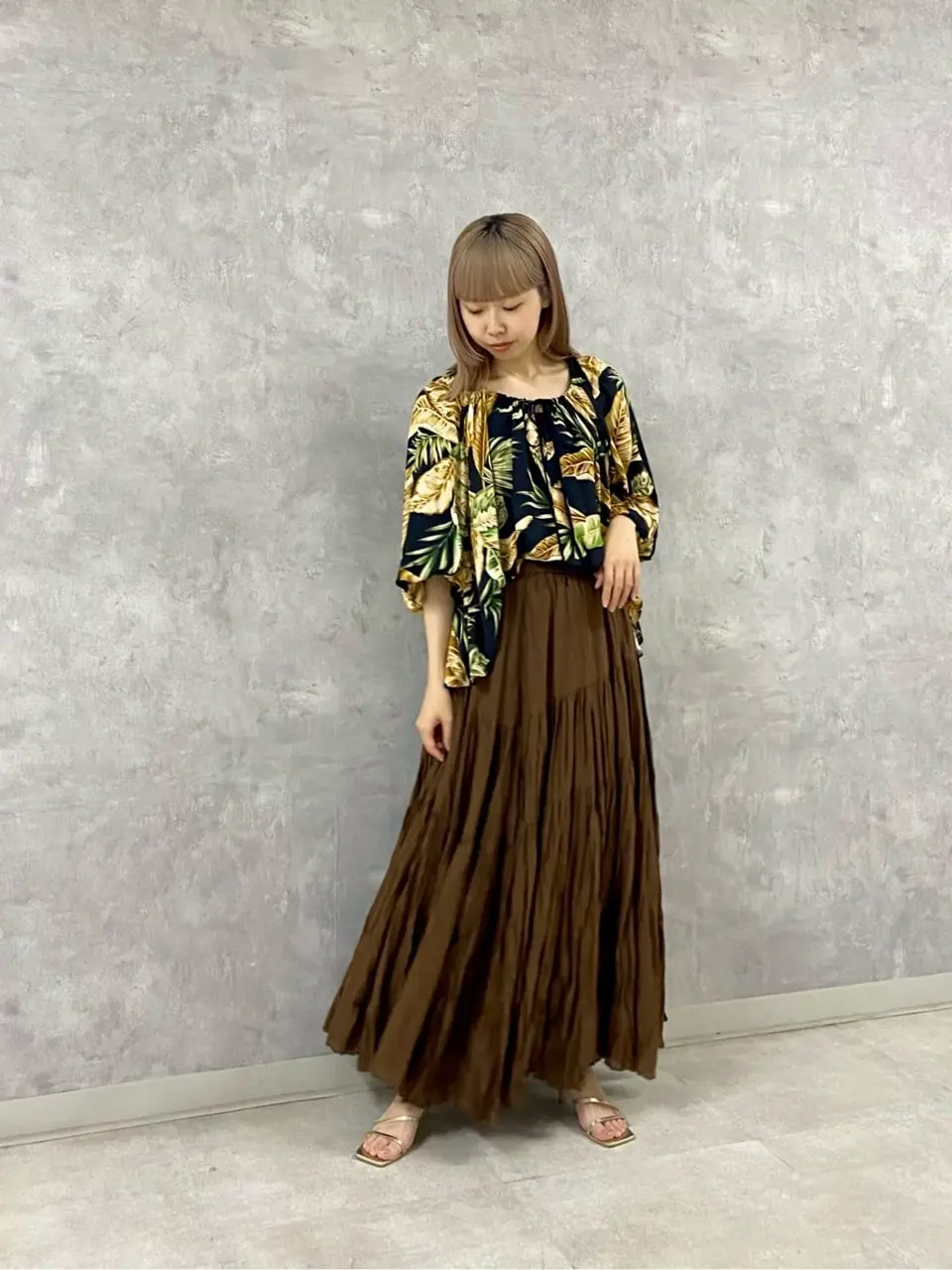 GRACE CONTINENTAL Abe コーディネート画像