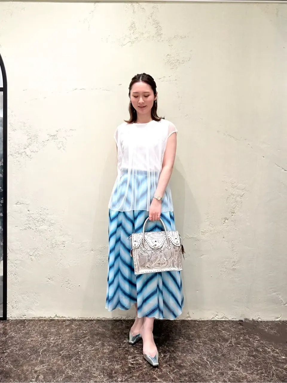 GRACE CONTINENTAL Kogane. コーディネート画像