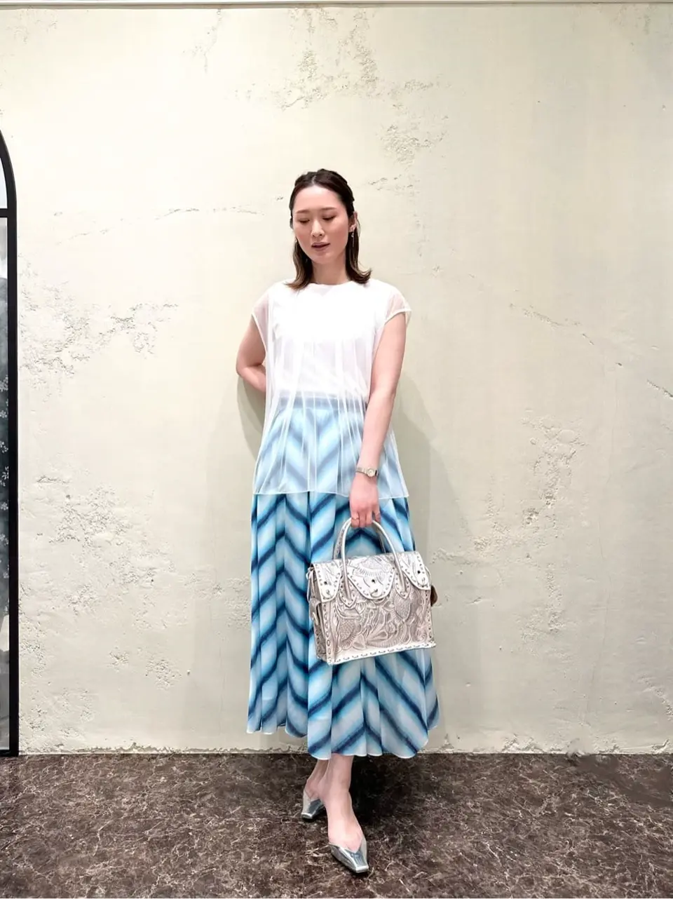 GRACE CONTINENTAL Kogane. コーディネート画像