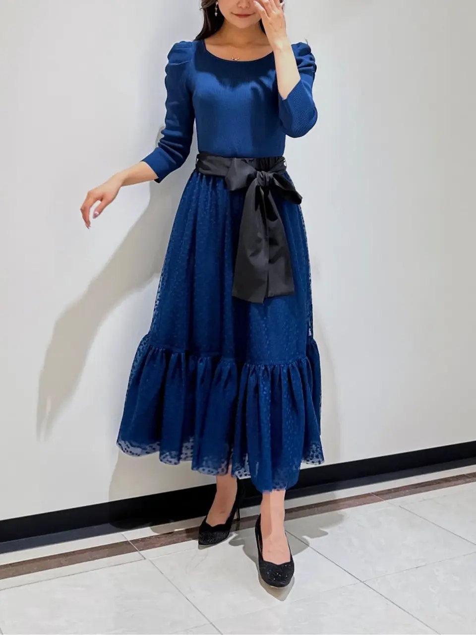 GRACE CONTINENTAL MORITA AI コーディネート画像