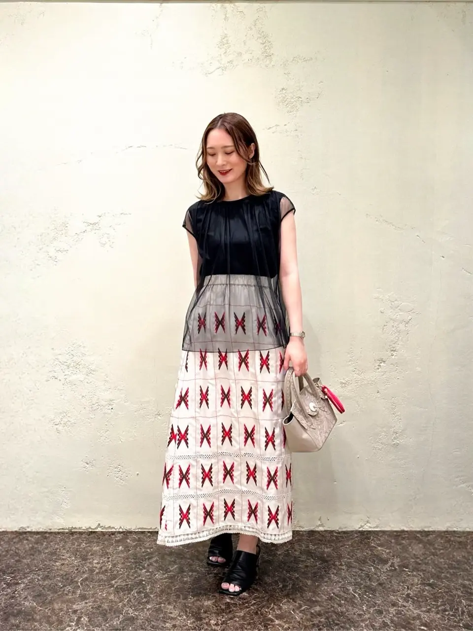 GRACE CONTINENTAL Kogane. コーディネート画像