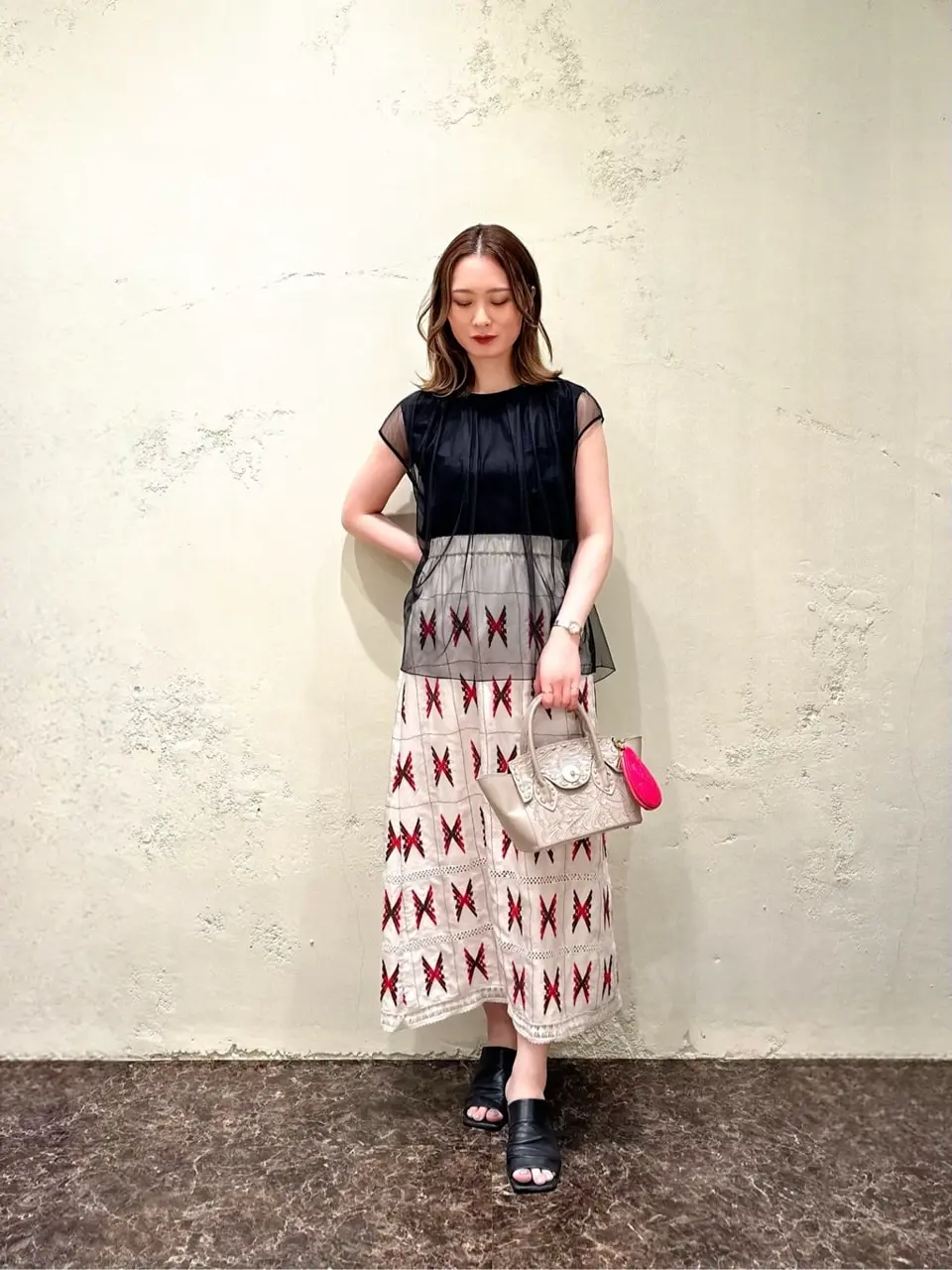 GRACE CONTINENTAL Kogane. コーディネート画像