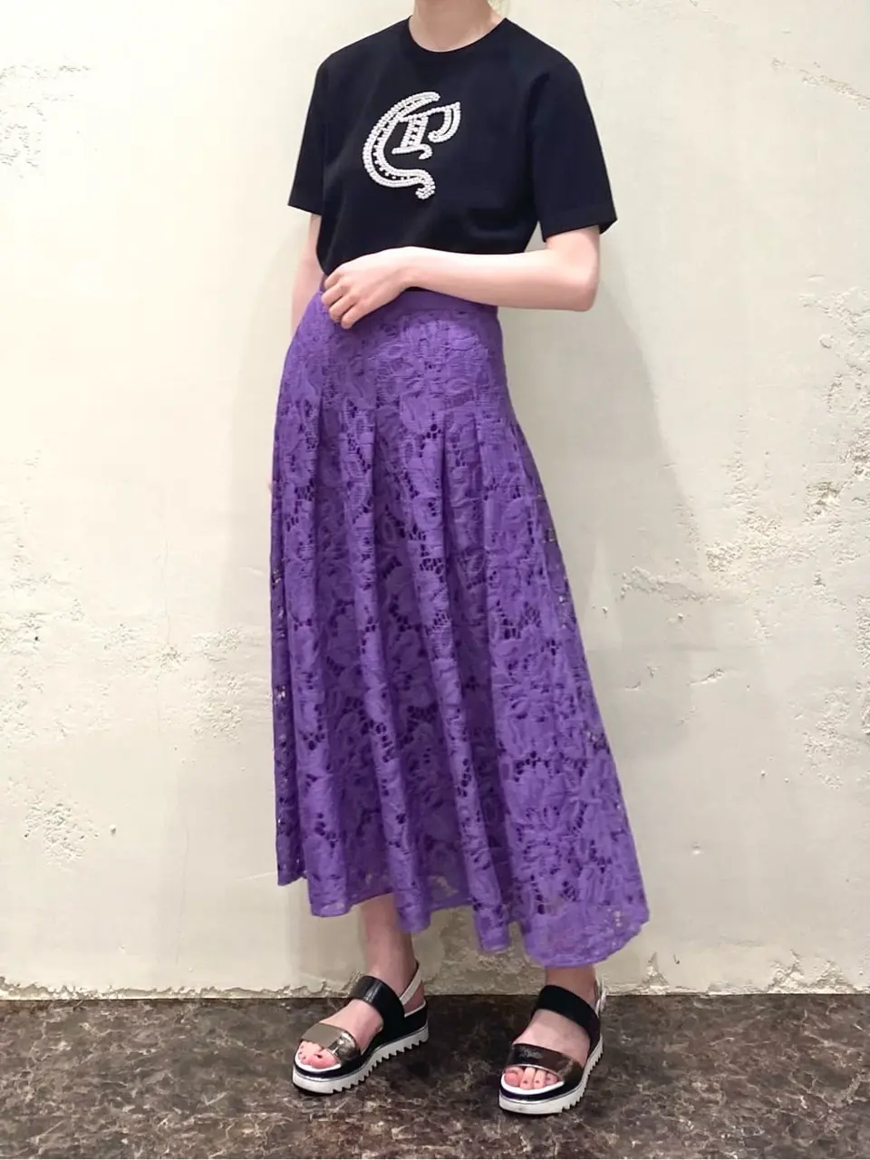 GRACE CONTINENTAL sa-ya コーディネート画像