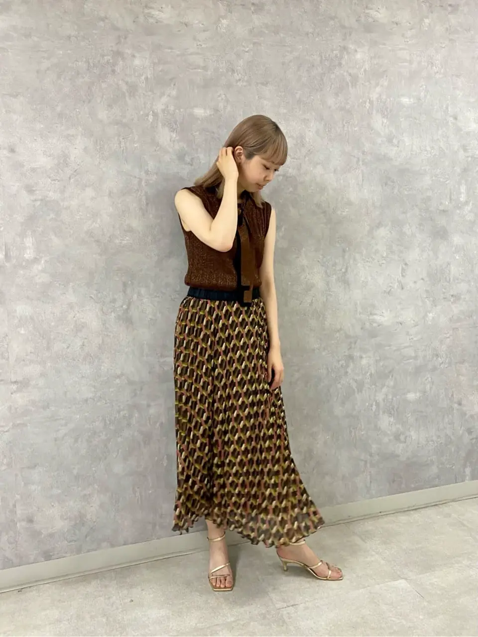 GRACE CONTINENTAL Abe コーディネート画像