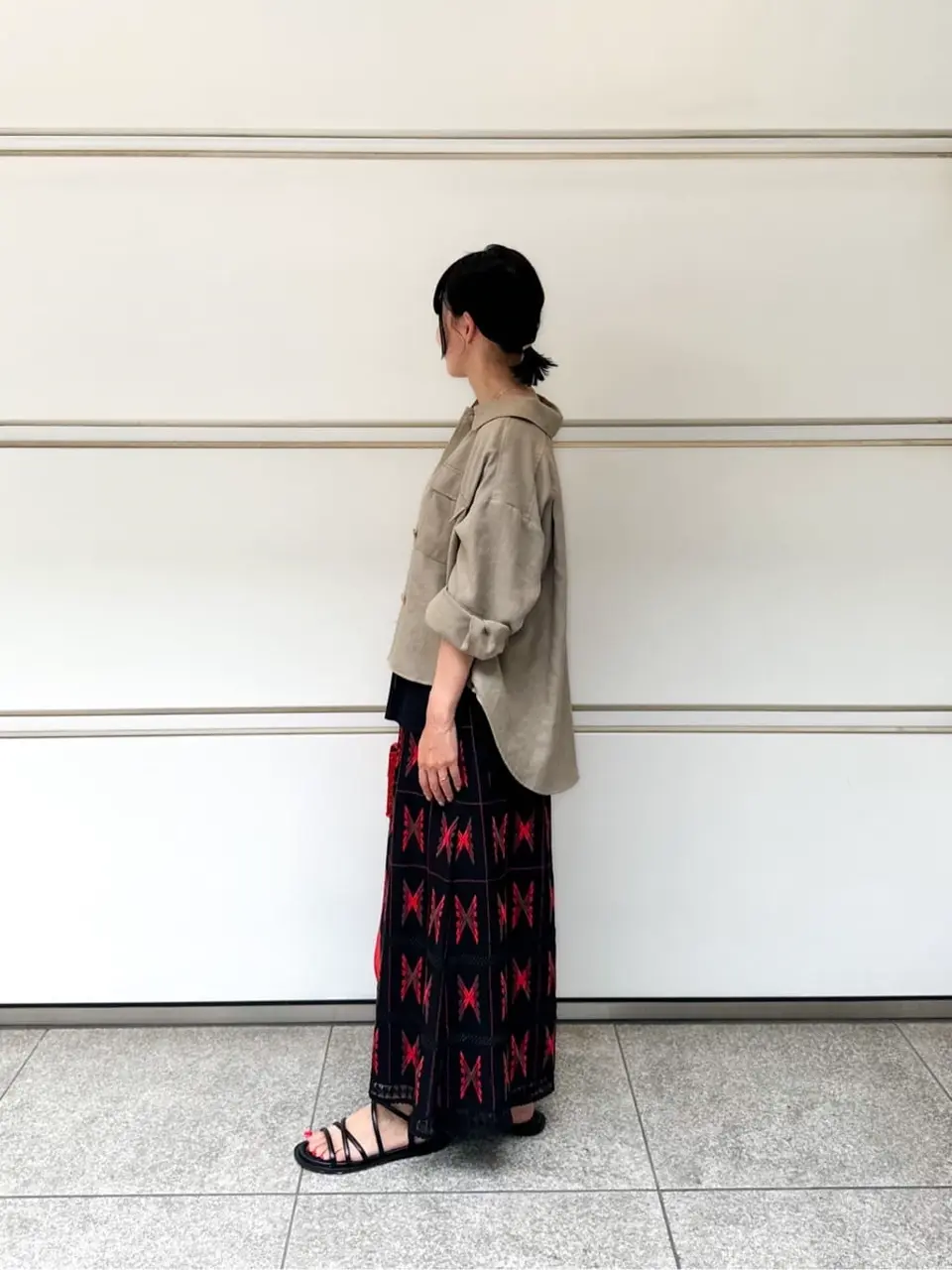 GRACE CONTINENTAL 尾田亜沙美 コーディネート画像