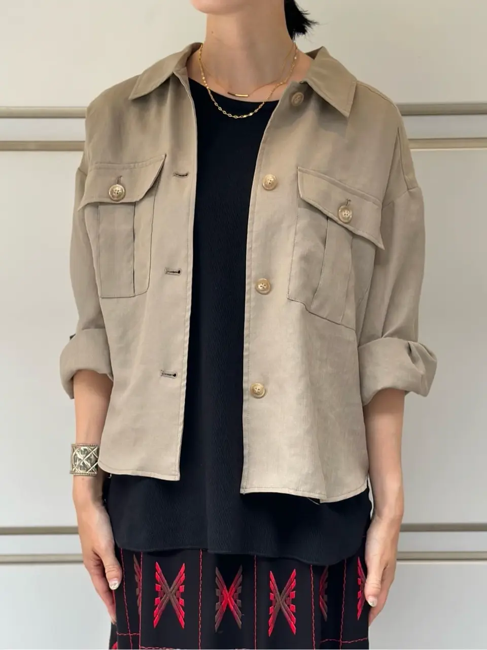 GRACE CONTINENTAL 尾田亜沙美 コーディネート画像