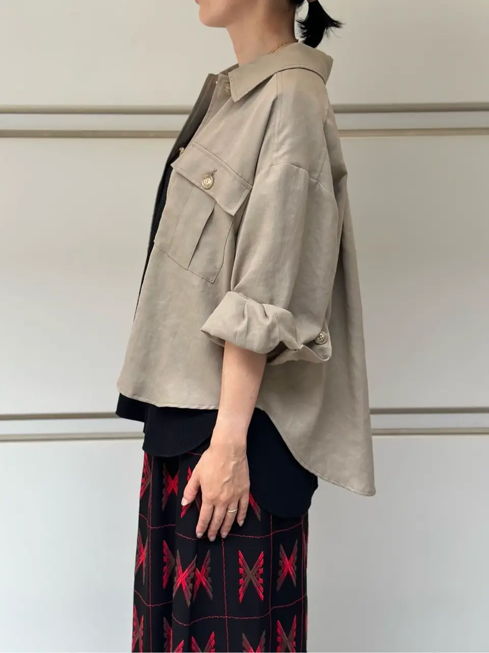 GRACE CONTINENTAL 尾田亜沙美 コーディネート画像