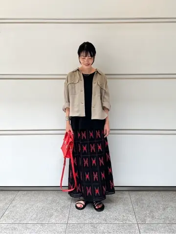 GRACE CONTINENTAL 尾田亜沙美 コーディネート画像