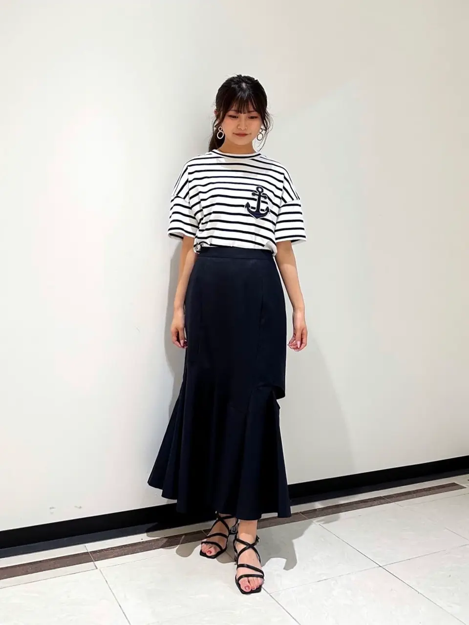 GRACE CONTINENTAL MORITA AI コーディネート画像