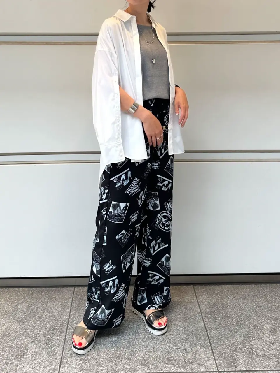 GRACE CONTINENTAL 尾田亜沙美 コーディネート画像