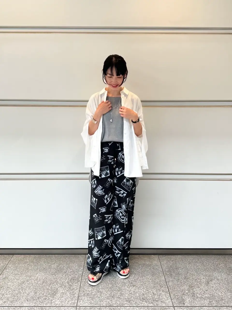 GRACE CONTINENTAL 尾田亜沙美 コーディネート画像