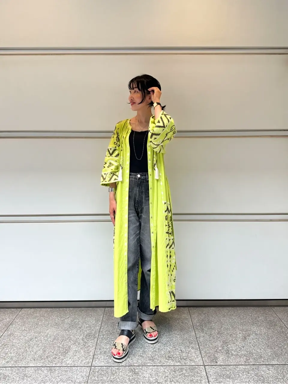 GRACE CONTINENTAL 尾田亜沙美 コーディネート画像