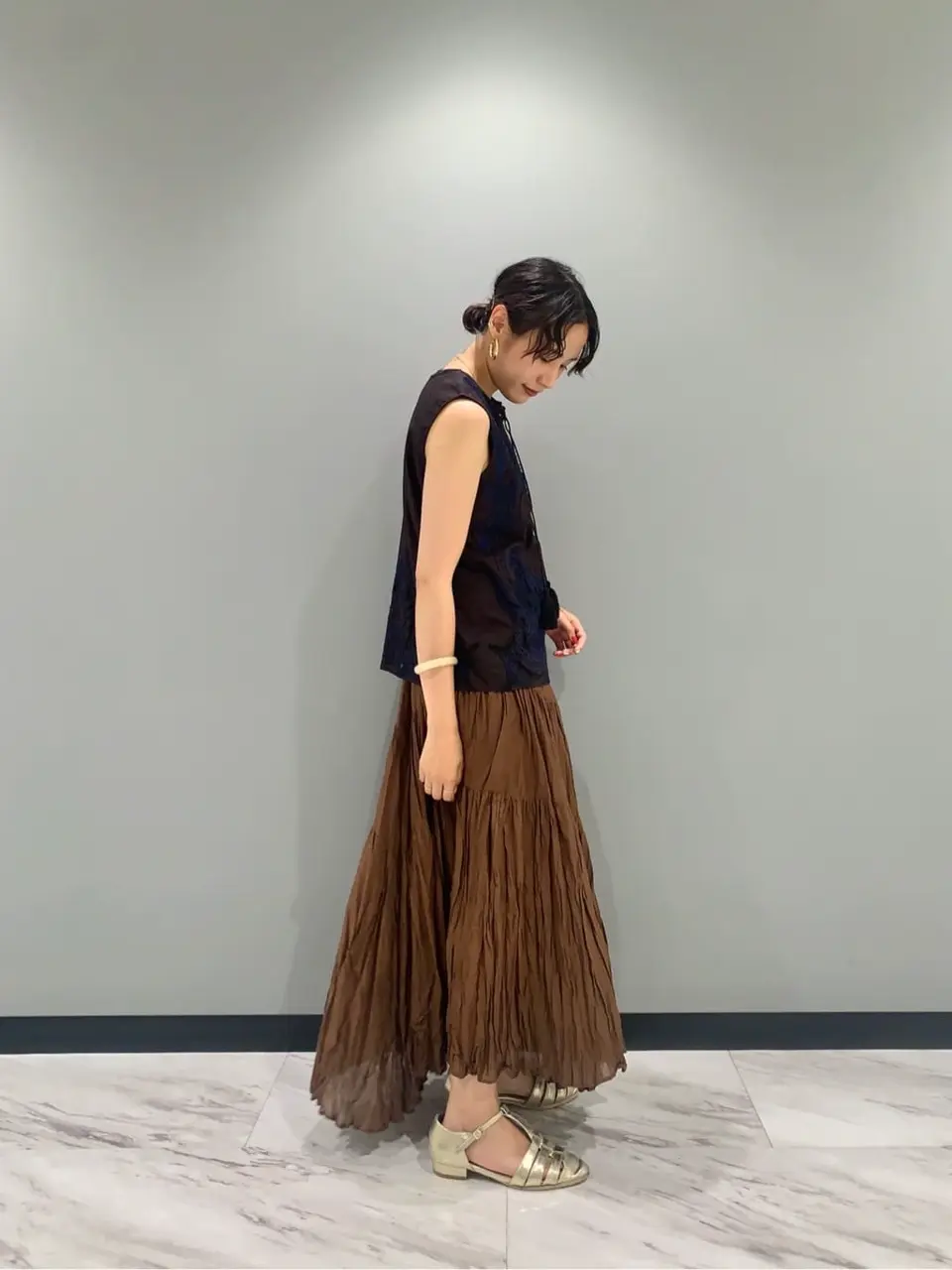 GRACE CONTINENTAL haruka iwasaki コーディネート画像