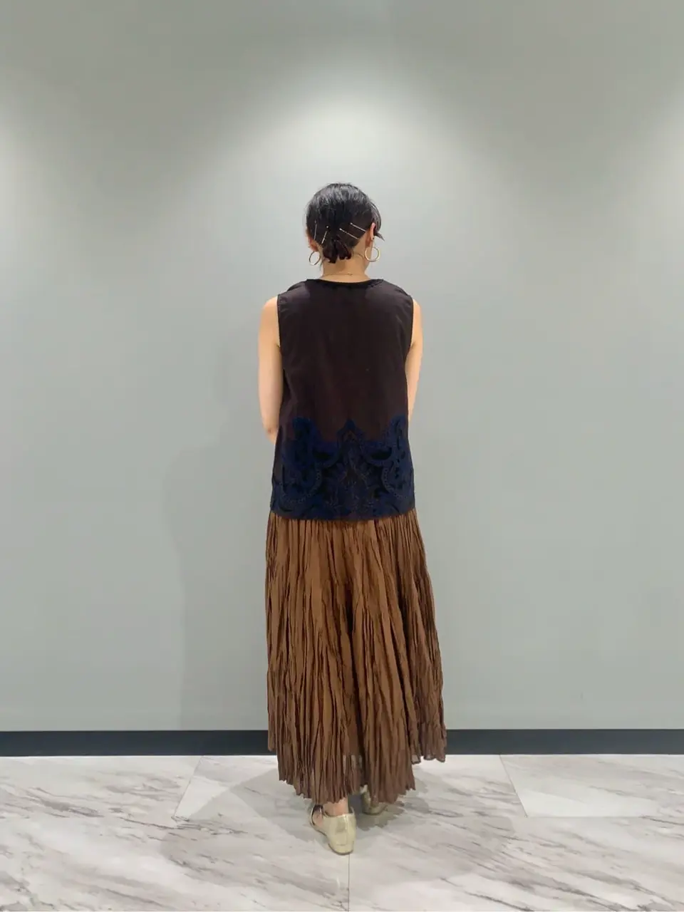 GRACE CONTINENTAL haruka iwasaki コーディネート画像