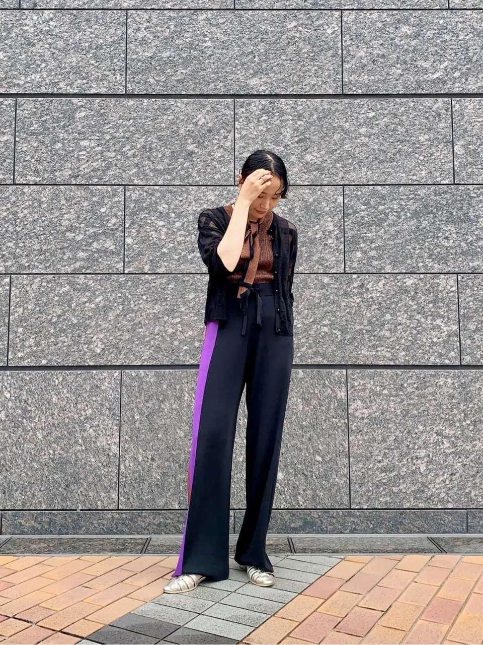 GRACE CONTINENTAL haruka iwasaki コーディネート画像