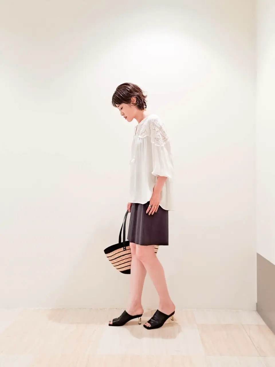 GRACE CONTINENTAL 今野　志保 コーディネート画像