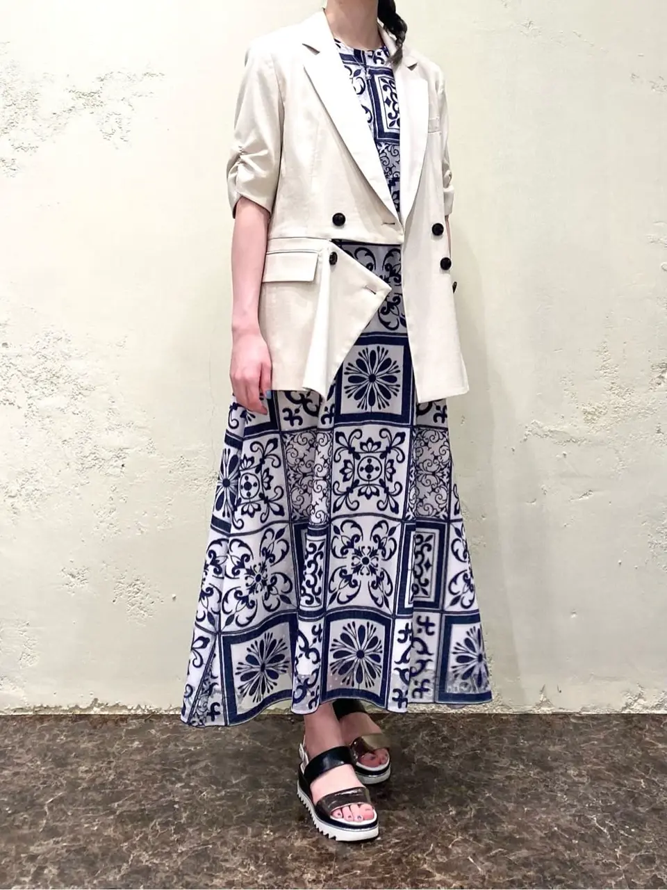 GRACE CONTINENTAL sa-ya コーディネート画像