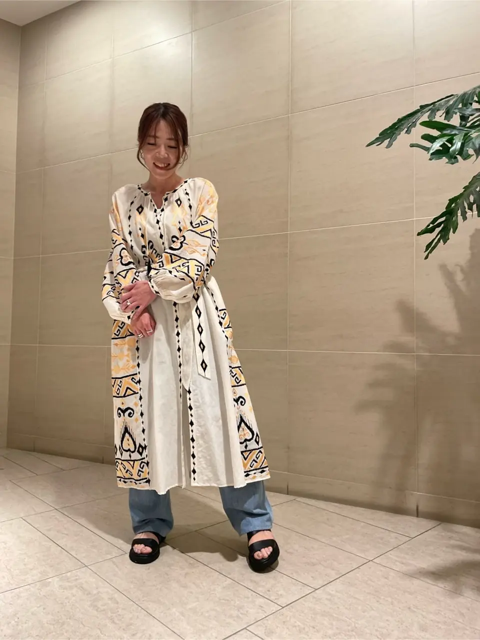 GRACE CONTINENTAL ayumi imai コーディネート画像