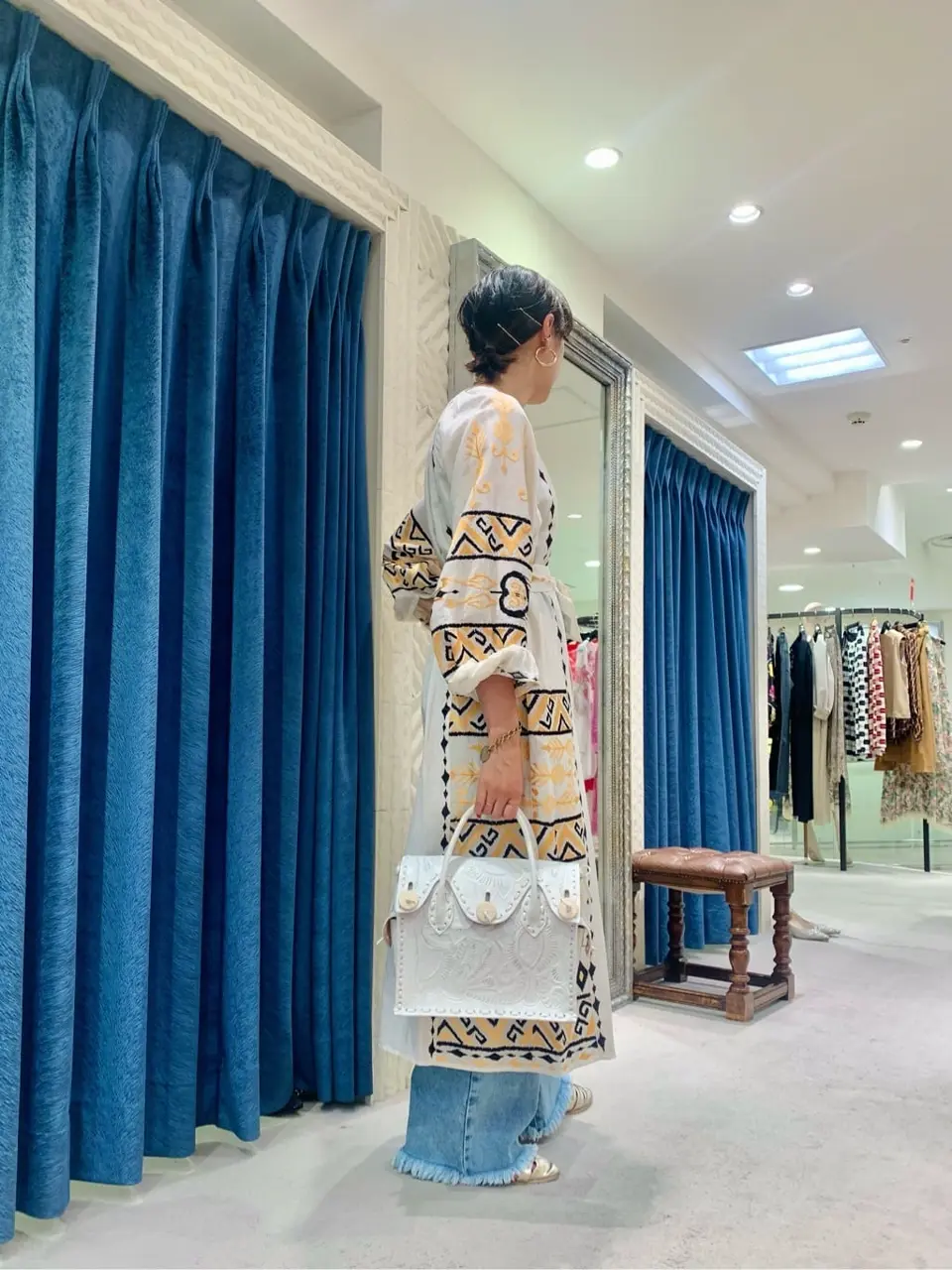 GRACE CONTINENTAL haruka iwasaki コーディネート画像