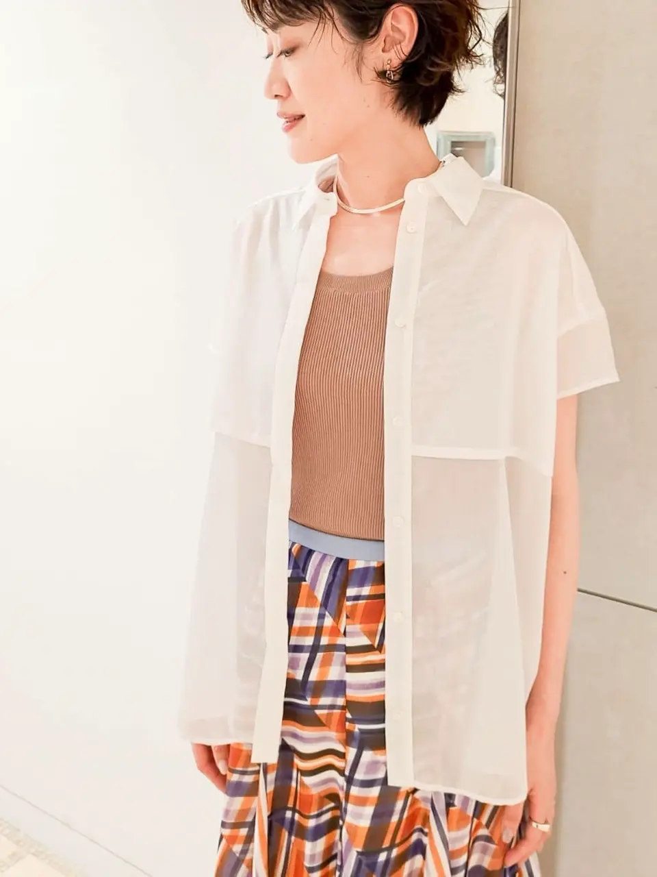 GRACE CONTINENTAL 今野　志保 コーディネート画像