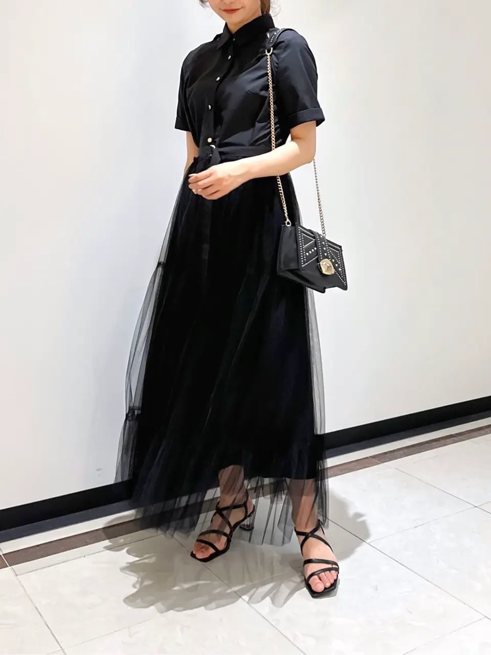 GRACE CONTINENTAL MORITA AI コーディネート画像