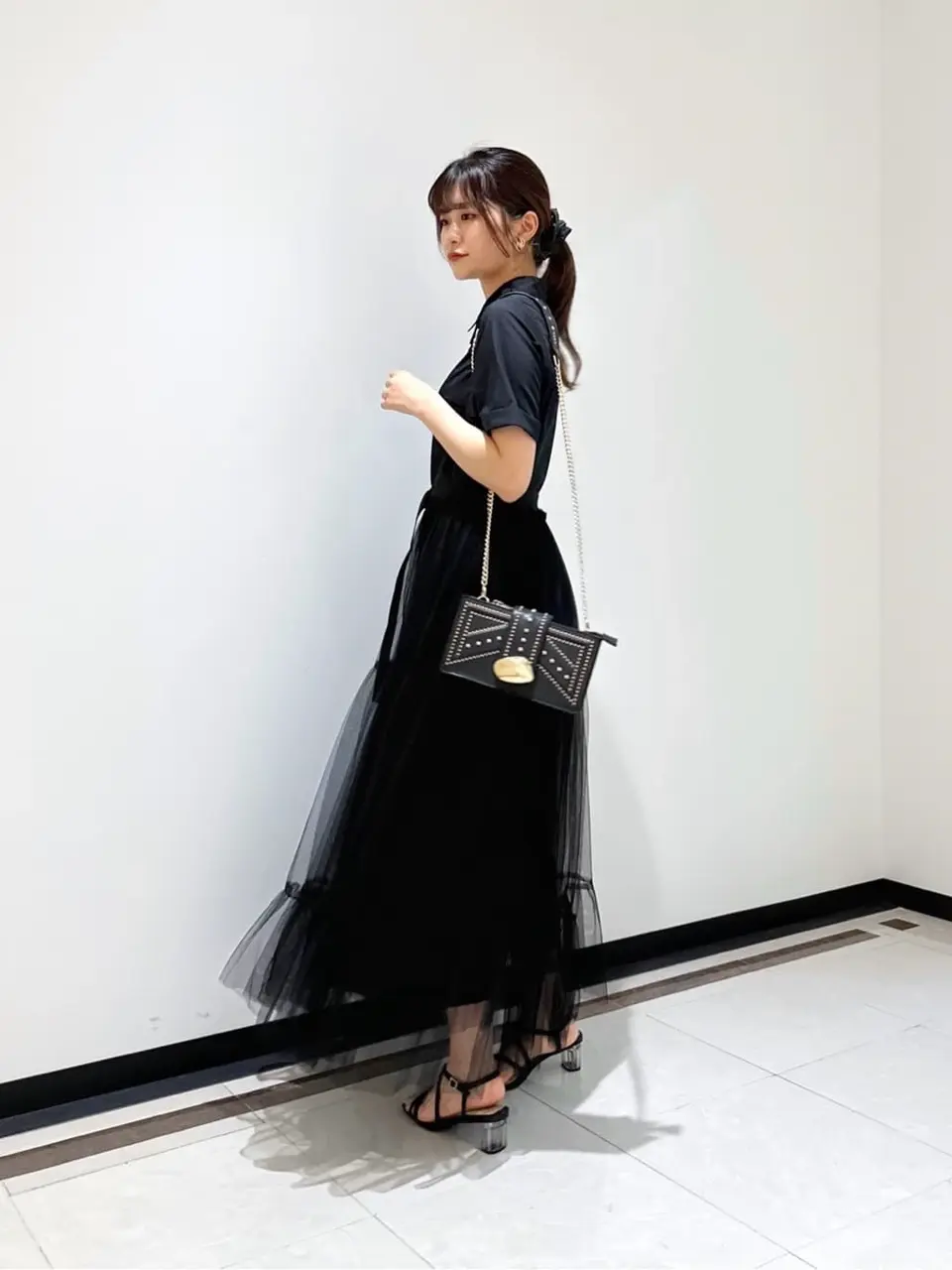 GRACE CONTINENTAL MORITA AI コーディネート画像