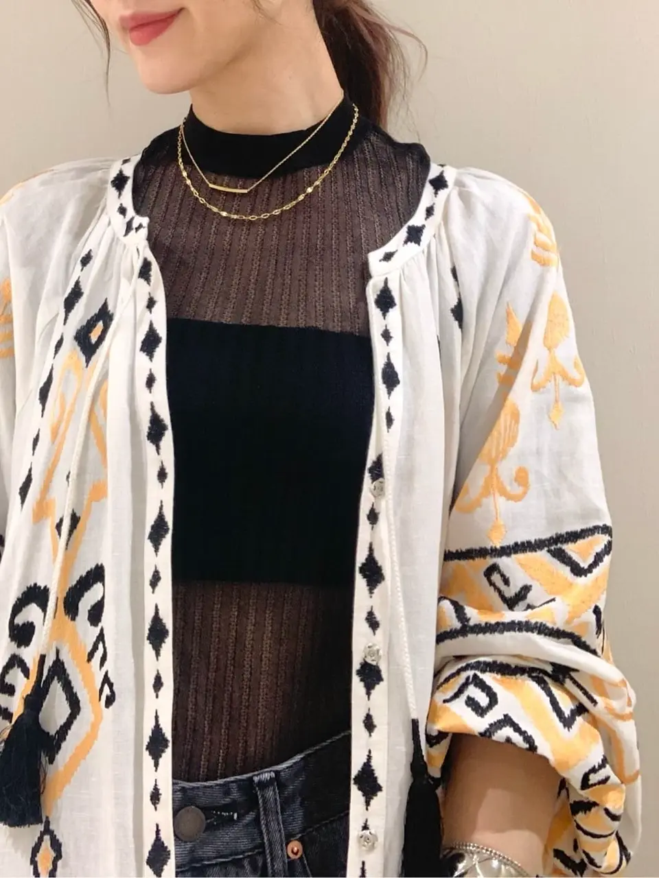 GRACE CONTINENTAL A.Kameyama コーディネート画像