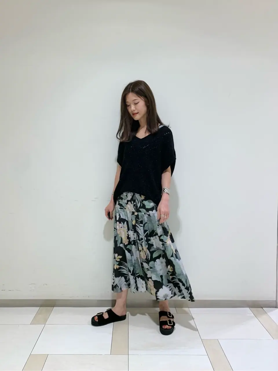 GRACE CONTINENTAL A.Kameyama コーディネート画像