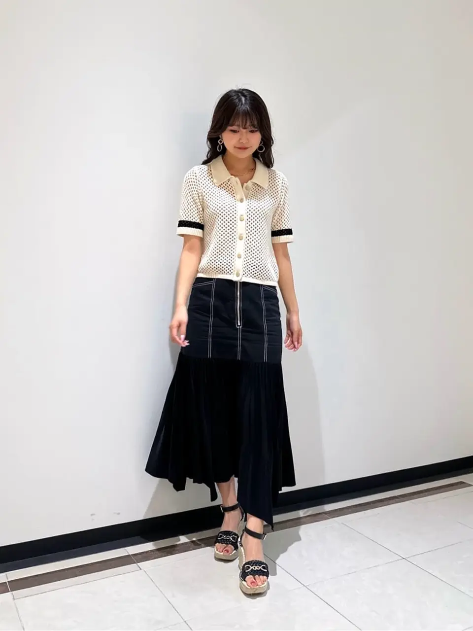 GRACE CONTINENTAL MORITA AI コーディネート画像