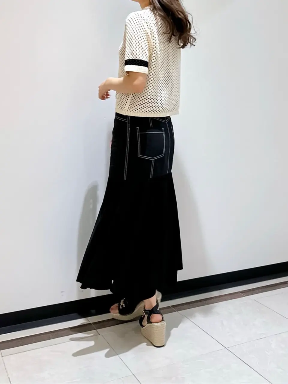 GRACE CONTINENTAL MORITA AI コーディネート画像