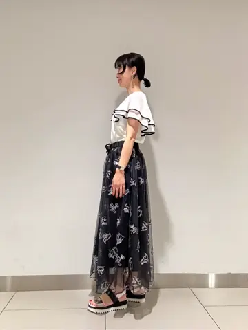 GRACE CONTINENTAL 尾田亜沙美 コーディネート画像