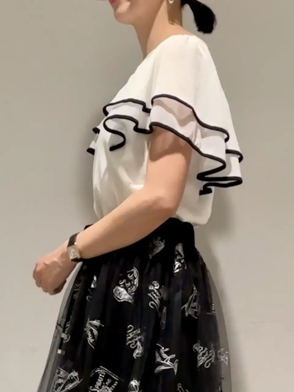 GRACE CONTINENTAL 尾田亜沙美 コーディネート画像