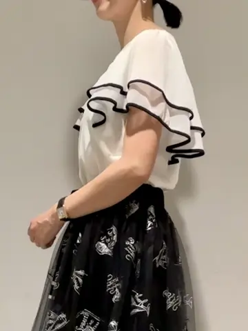 GRACE CONTINENTAL 尾田亜沙美 コーディネート画像