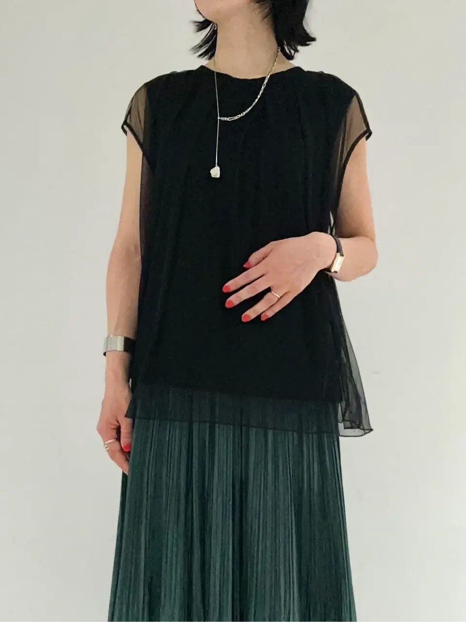 GRACE CONTINENTAL 尾田亜沙美 コーディネート画像