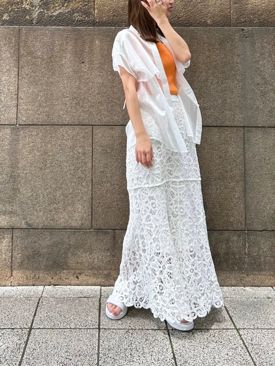 GRACE CONTINENTAL 加藤   恵理奈 コーディネート画像