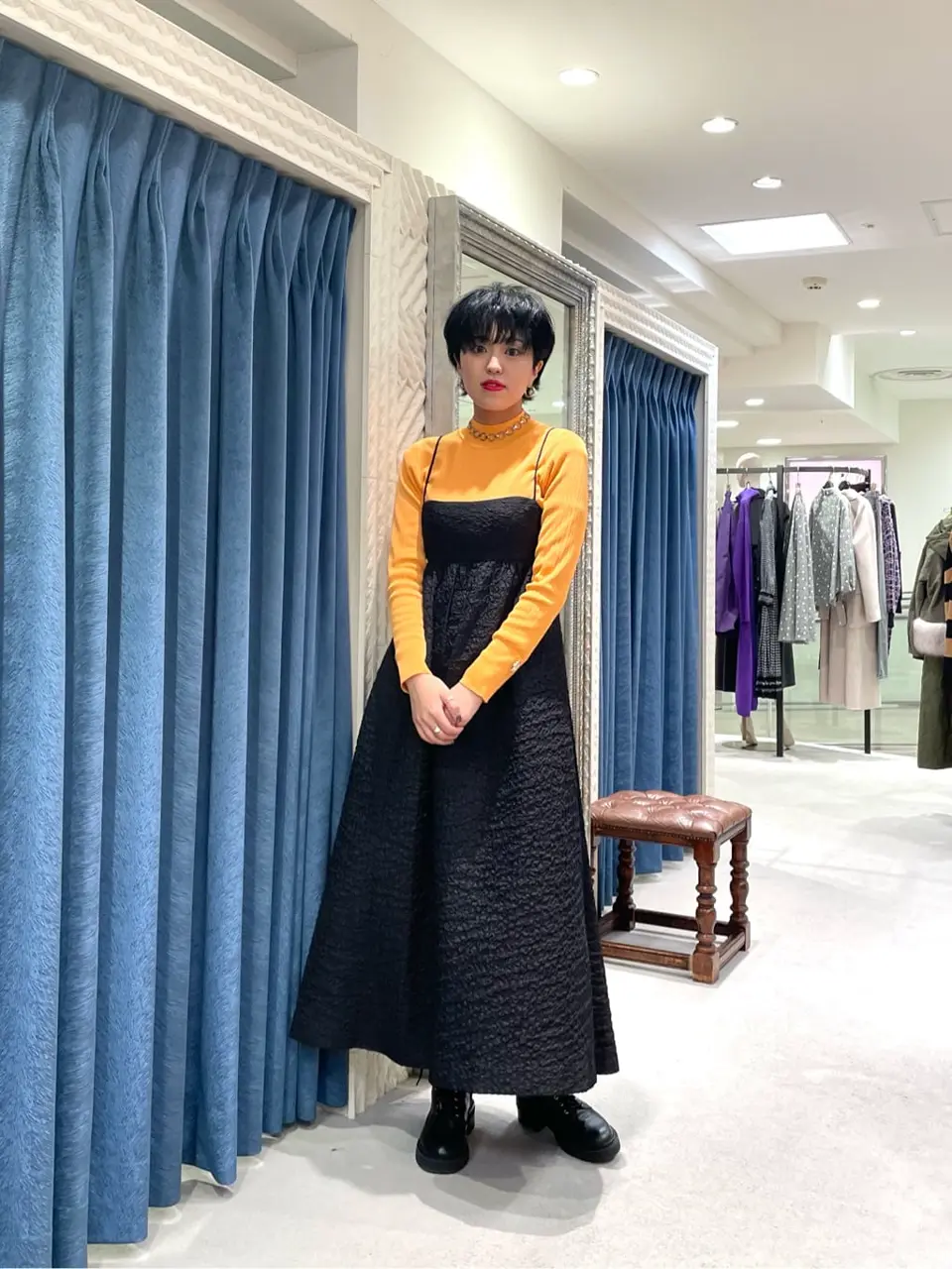 GRACE CONTINENTAL yoshi コーディネート画像