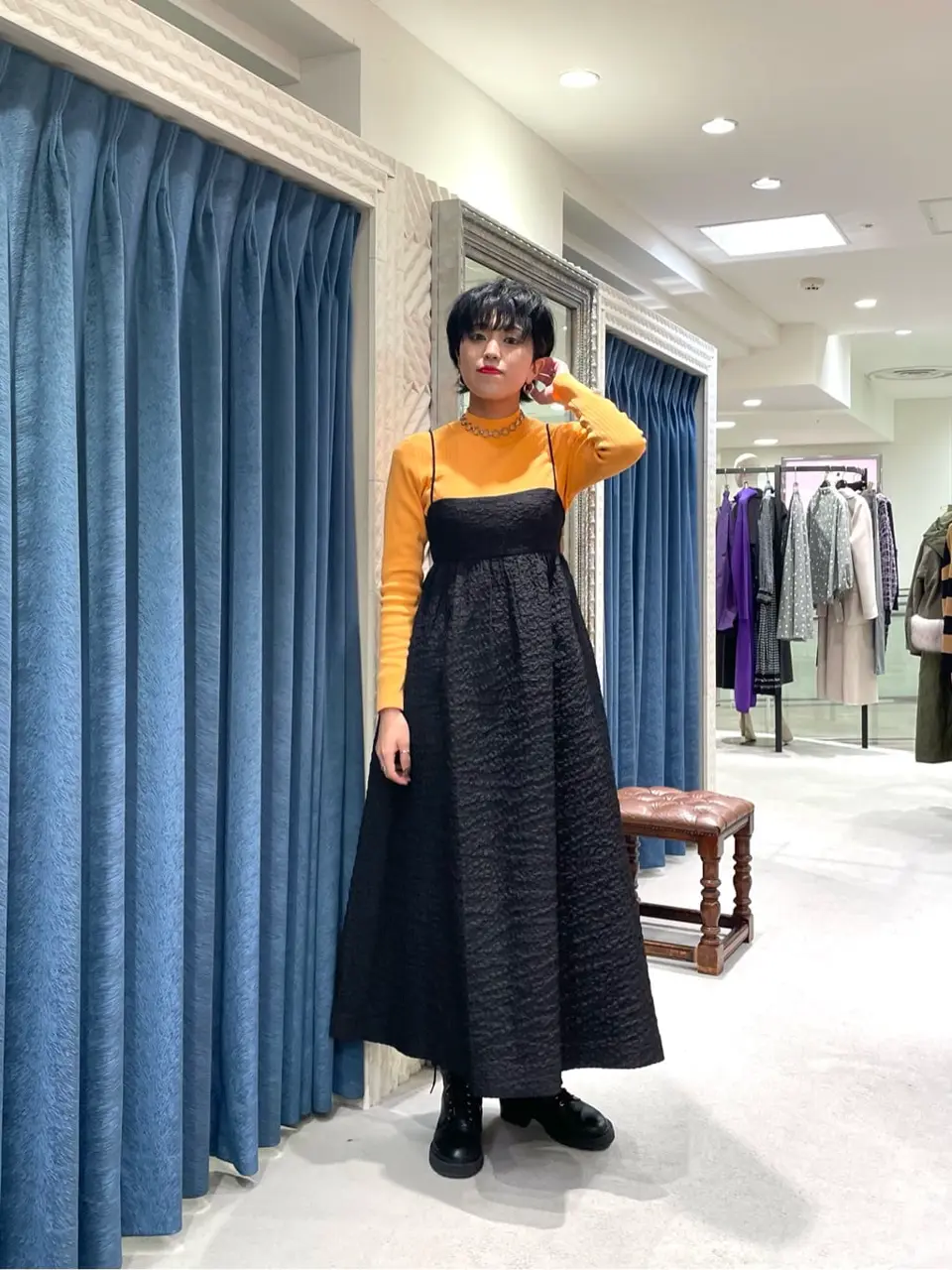 GRACE CONTINENTAL yoshi コーディネート画像