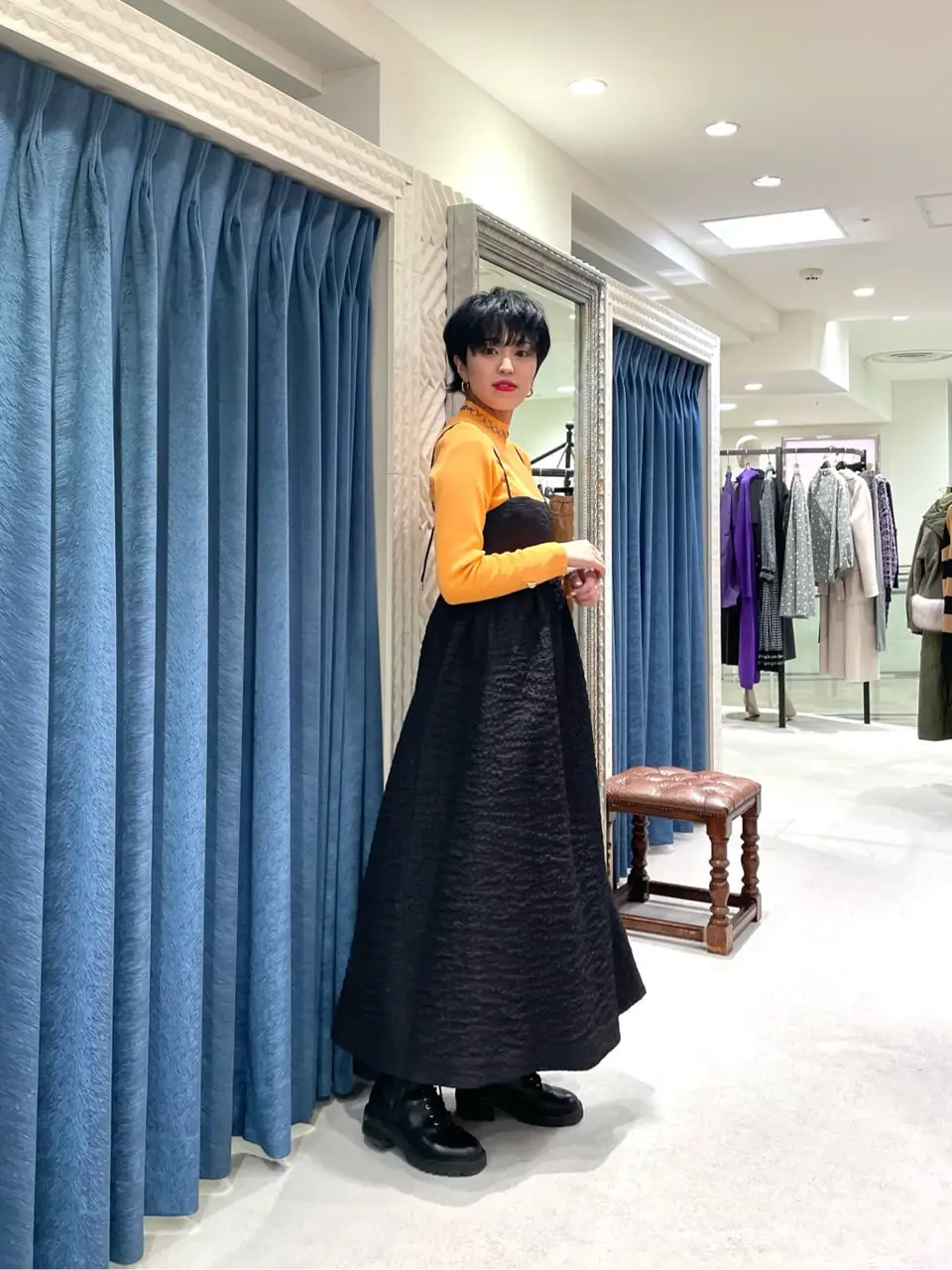 GRACE CONTINENTAL yoshi コーディネート画像