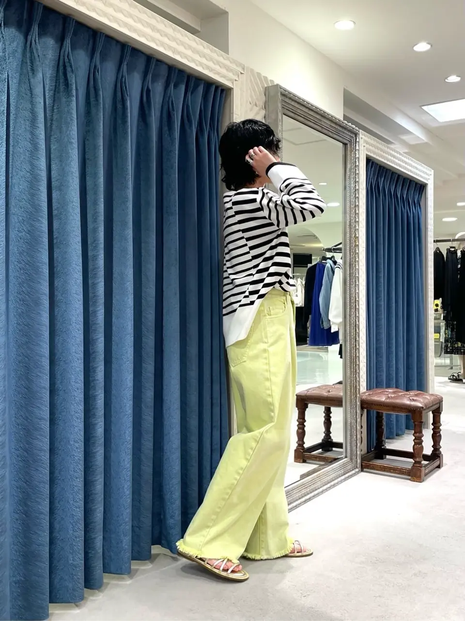 GRACE CONTINENTAL yoshi コーディネート画像